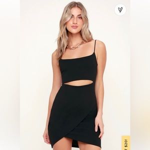 Lulus XS short black dress